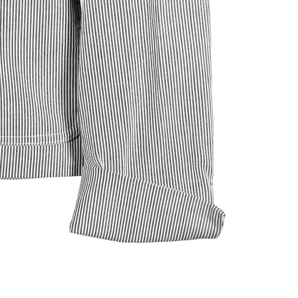 Ralph Lauren Womens Blazer Gray White Striped Stretch Career Work Suit Jacket PP - Picture 9 of 9